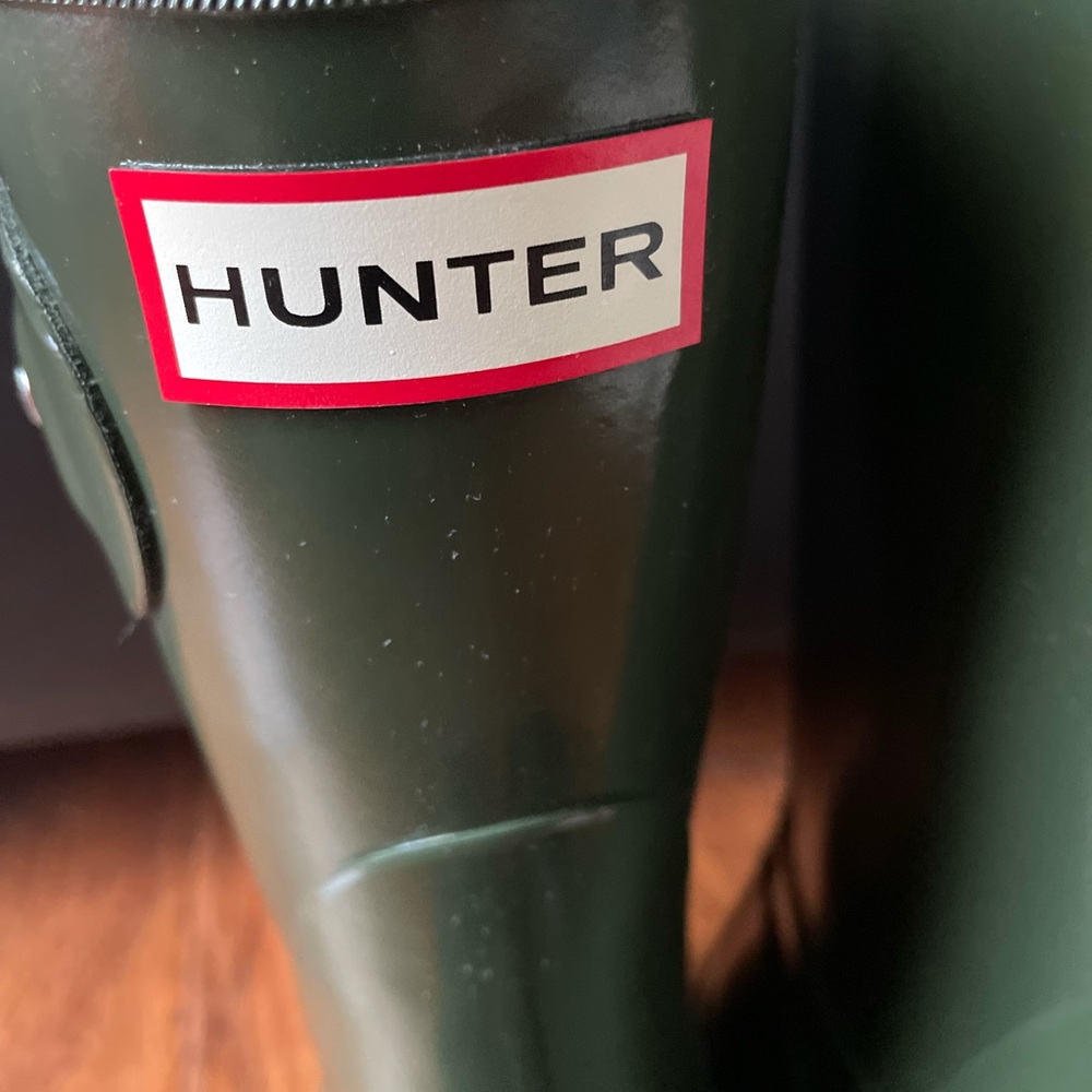 Green Hunter Rain ☔️ boots